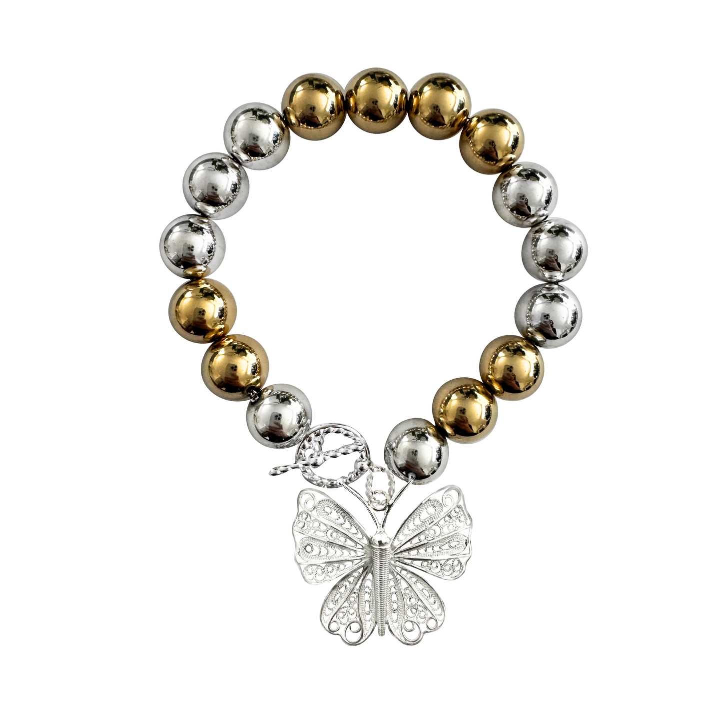 Sfera-12 Filigree Butterfly Bracelet