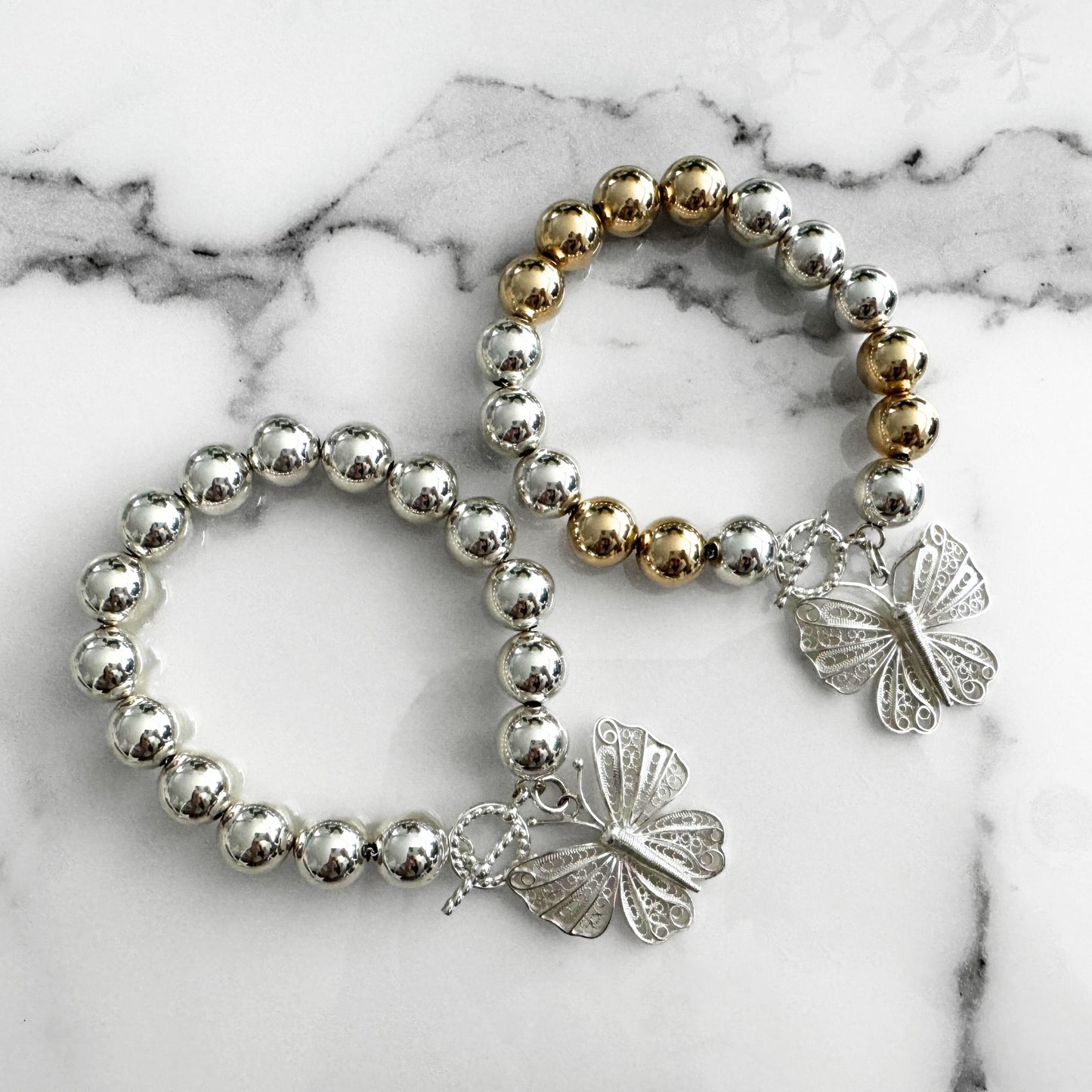 Sfera-12 Filigree Butterfly Bracelet